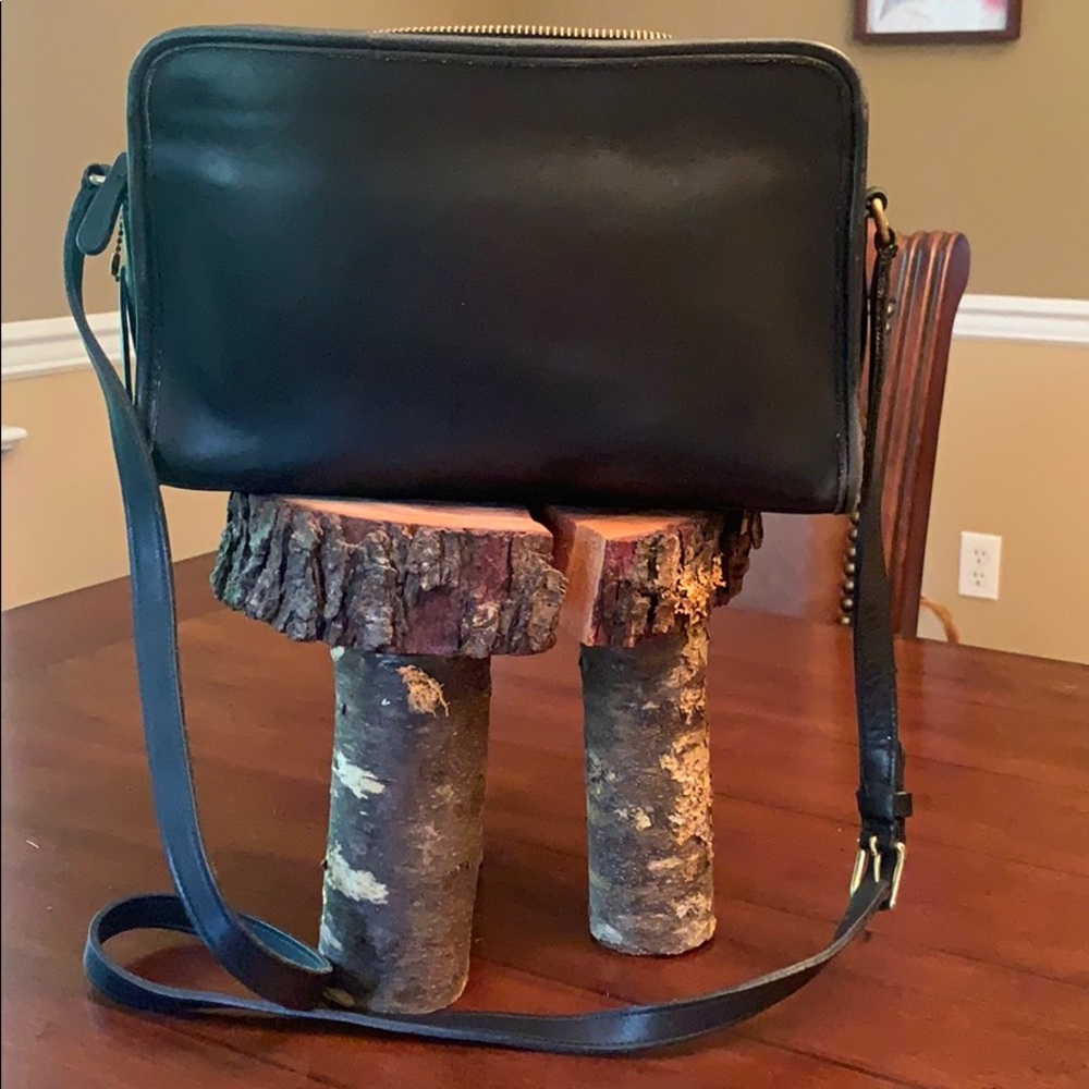 Coach 9814 Black Leather Bag